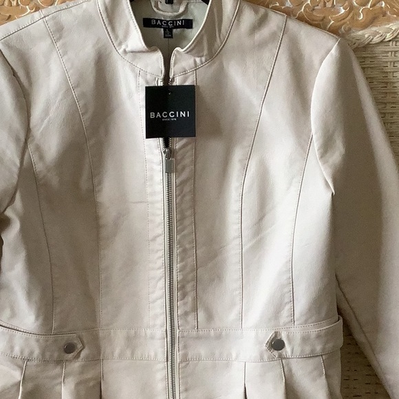 Adorable Pleather Jacker 🖤🖤🖤NWT - Picture 4 of 10